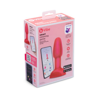 b-Vibe Smart Rimming Petite App-Controlled Rotating and Vibrating Butt Plug