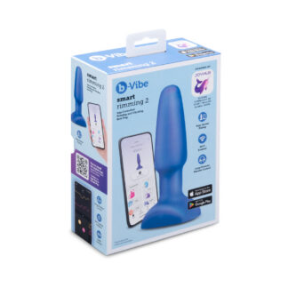 b-Vibe Smart Rimming 2 App-Controlled Rotating and Vibrating Butt Plug