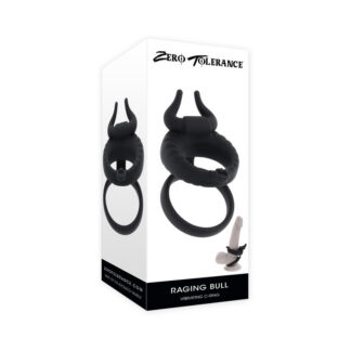 Zero Tolerance Raging Bull Silicone Rechargeable Black