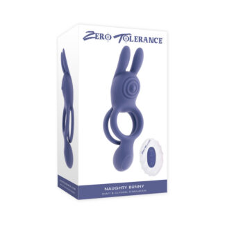 Zero Tolerance Naughty Bunny Silicone Rechargeable Purple