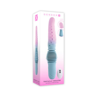 Gender X Tentacle Thruster Silicone Rechargeable Multicolor
