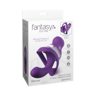Fantasy For Her Veloura Touch G-Spot Pleasure Pump Purple
