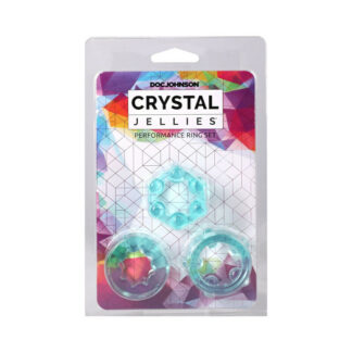 Crystal Jellies Performance Ring Set Teal