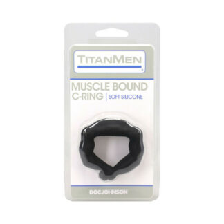 TitanMen Muscle Bound Cock Ring 32mm Black
