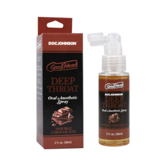 GoodHead Deep Throat Spray Double Chocolate 2 oz.