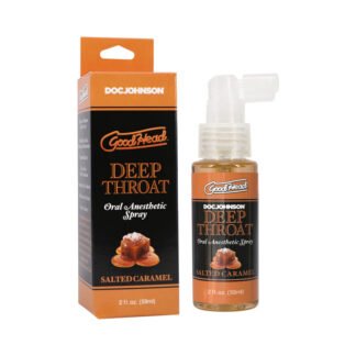GoodHead Deep Throat Spray Salted Caramel 2 oz.