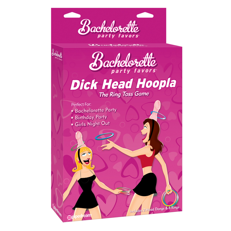 Bachelorette Party Favors Dick Head Hoopla Ring Toss Game