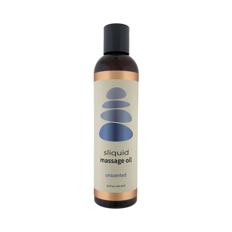 Sliquid Massage Oil Unscented 8.5 oz.
