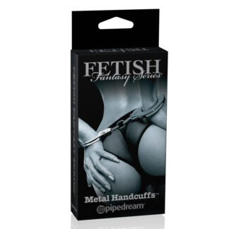 Fetish Fantasy Series Limited Edition Metal Handcuffs Silver