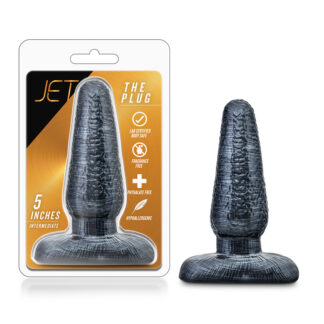 Jet The Plug 5 in. Carbon Metallic Black