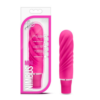 Luxe Nimbus Mini Silicone Vibrator Pink