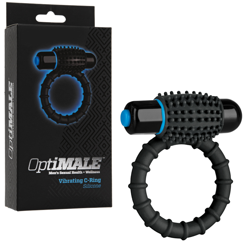 OptiMALE - Vibrating C-Ring Black