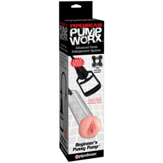 Pump Worx Beginner's Pussy Pump Beige/Clear