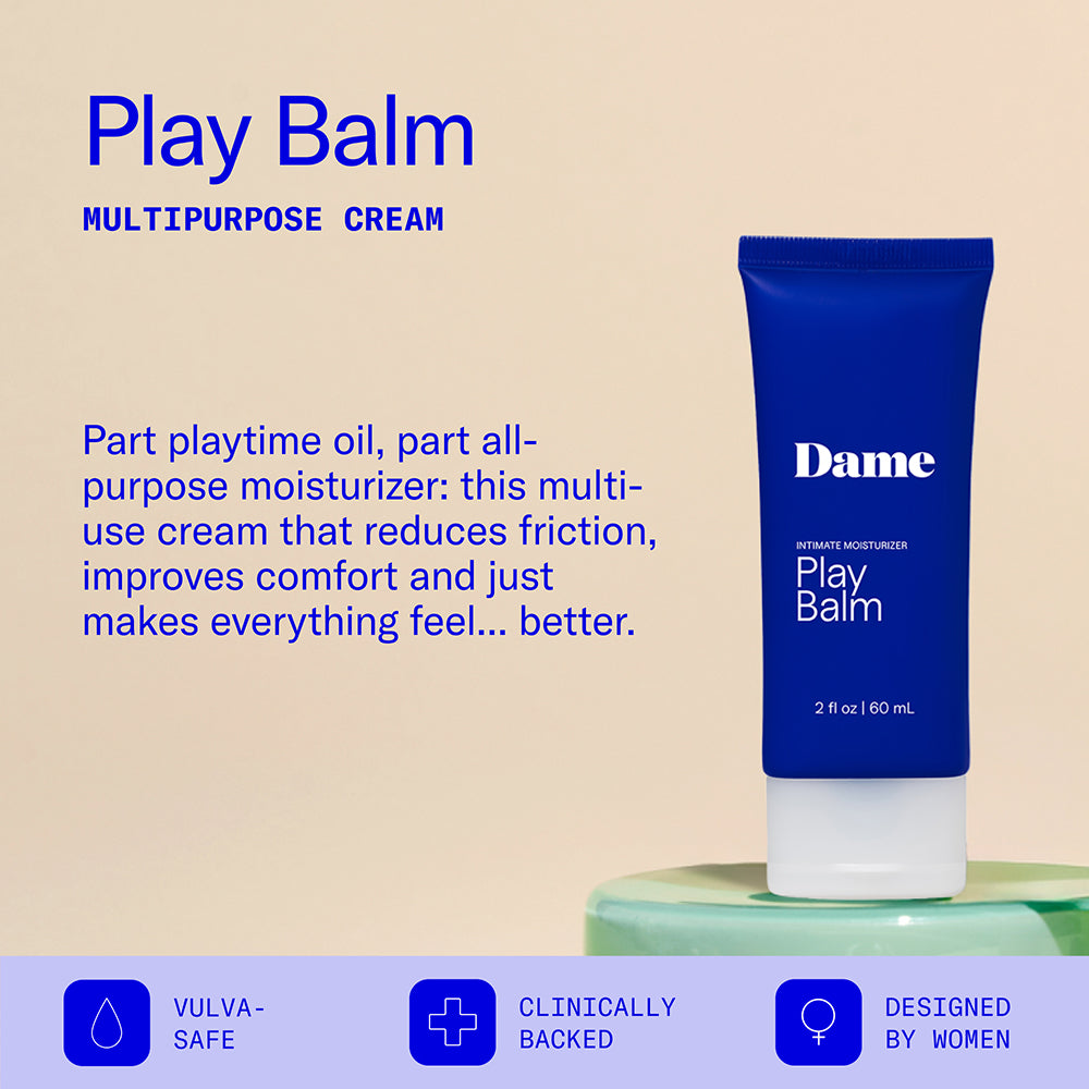Dame Play Balm Vaginal Moisturizer 2 oz.
